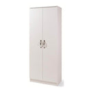 Scarpiera armadio 182x71x38 cm Gabriella bianco frassinato