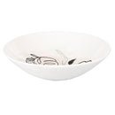 Insalatiera Irregolare 32 cm  in Ceramica VdE Tivoli 1996 Face to grey