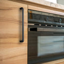 Set 20 Maniglie per Mobili 160 mm in Zama Emuca Zagreb Nero