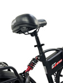 Bicicletta Elettrica GT3 PRO 250W con Freni Idraulici Display XXL e Chiave NFC Nero  