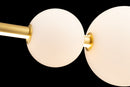 Lampada pendente Modern in Metallo Freccia Oro