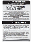 Batteria Ricaricabile 12V 7,5Ah per Seascooter Yamaha RDS200 e Nautica Marine 200