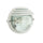 Petite applique murale ronde de couleur blanche pour l'extérieur Palpebra Sovil Line