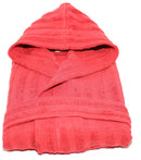 Accappatoio in Spugna 100% Cotone Sally Lines Bordeaux Taglia S/M