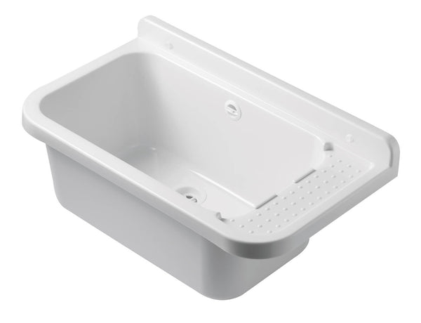 sconto Lavabo 60x34x21cm en Polypropylène 17l Forlani Wash Blanc