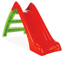 Scivolo per Bambini 60x123x73 cm Funny Slide Rosso e Verde