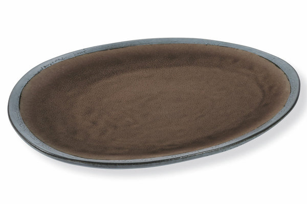 prezzo Assiette de service ovale en grès Ø40,5 cm VdE Tivoli 1996 Bahamas