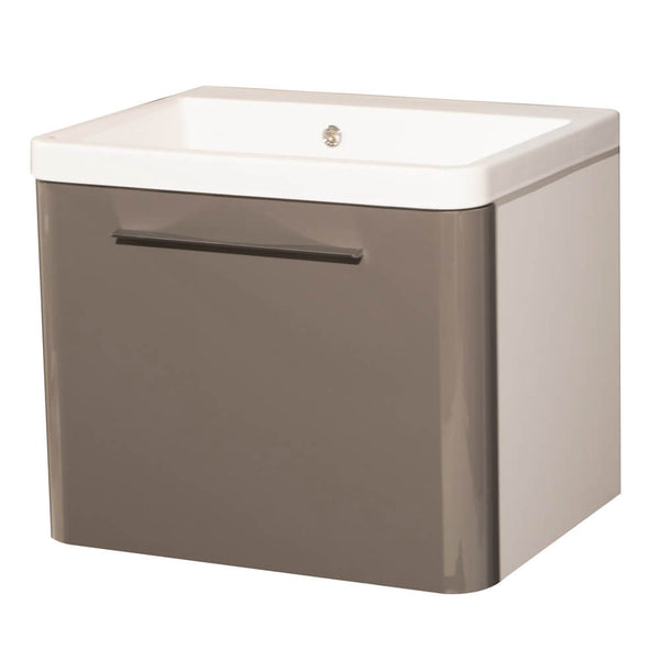 prezzo Meuble Lavabo Suspendu 65,5x50,5x56 cm 1 Tiroir Montegrappa Novella Dipiù Anthracite