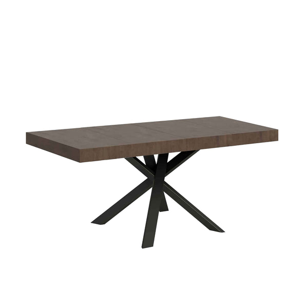 Tavolo Allungabile 90/194x90x77 cm Clerk Premium Noce prezzo