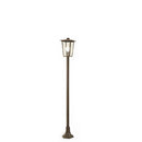 Lampada Palo Paletto per Giardino Colore Ruggine per Esterno Linea Notorius Livos