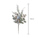 Set 6 Rami Artificiali Tralcio con Sfere 66 cm in Sintetico