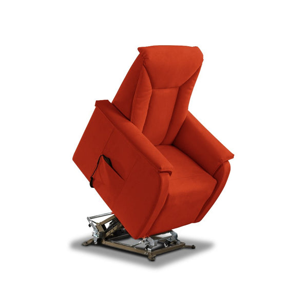 Fauteuil élévateur électrique 2 moteurs 82x108x84 cm Baila en Microfibre Dispositif Médical 1 Rouge prezzo
