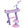 Pianola 37 Touches avec Tabouret et Microphone Karaoké Mp3 et Enregistreur Rose