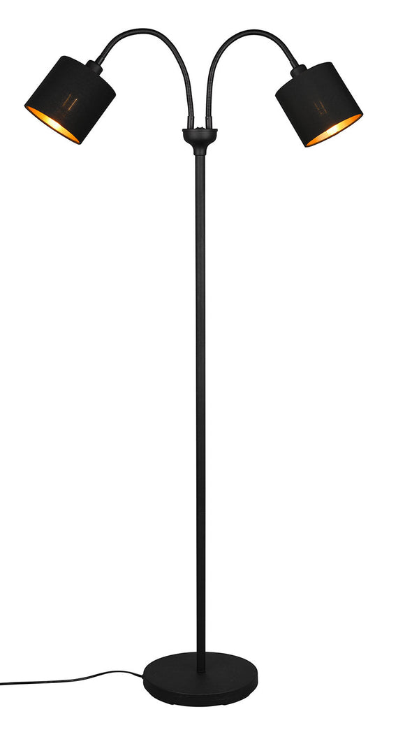 acquista Piantana da Interno Attacco E14 in Metallo Nero Opaco