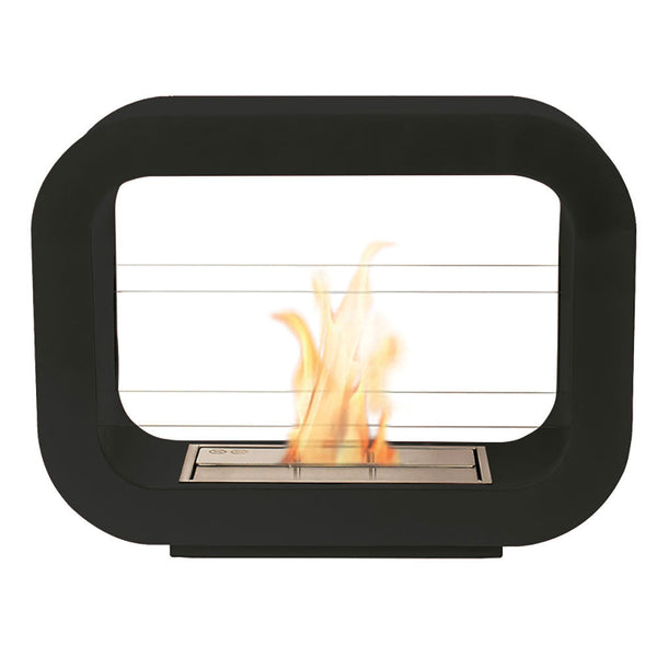 Cheminée Bioéthanol au Sol 47x60 cm Karlsen Imola Noir prezzo