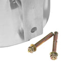 Cestino Gettacarte Posacenere da Parete Ø24,5 cm in Acciaio 10L per Interno Esterno