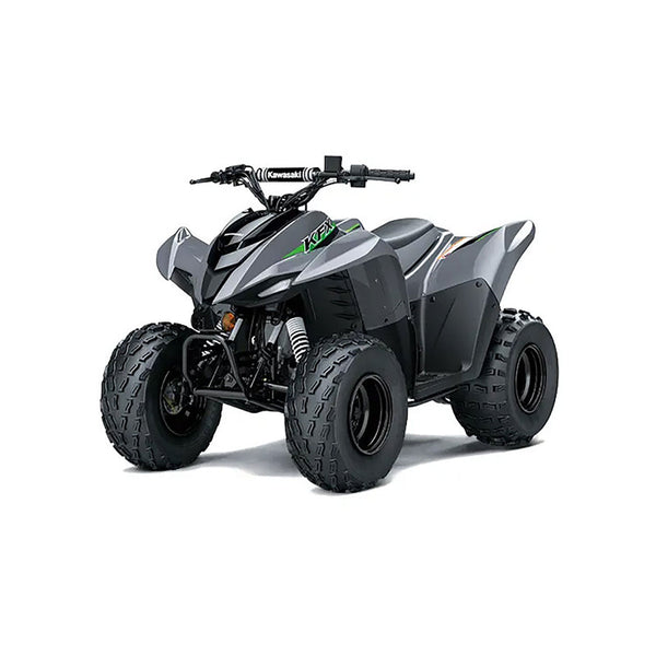 online Quad Elettrico per Bambini 6V con Licenza Kawasaki KFX Grigio