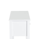 Consolle da Ingresso con 3 Cassetti 100x32x85 cm Bianco  