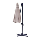 Ombrellone da Giardino Decentrato 3x3m in Alluminio Montana Sabbia