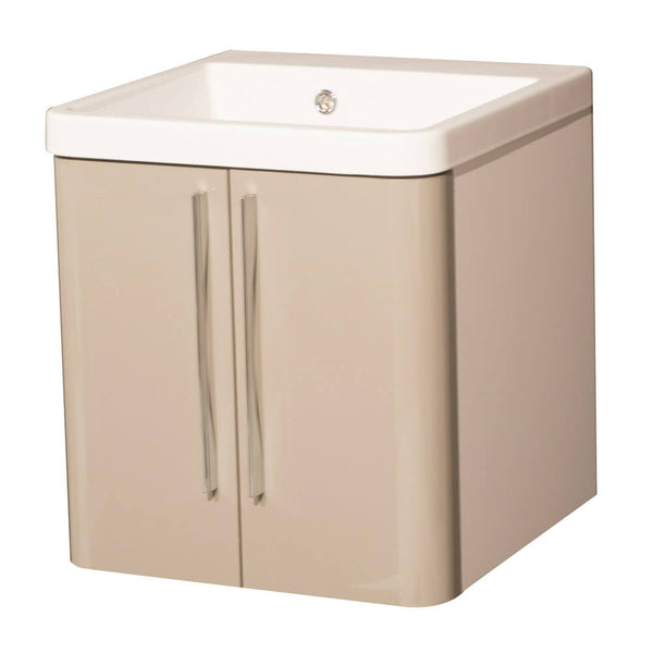 Meuble Lavabo Suspendu 50,5x50,5x56 cm 2 Portes Montegrappa Novella Dipiù Tortora acquista