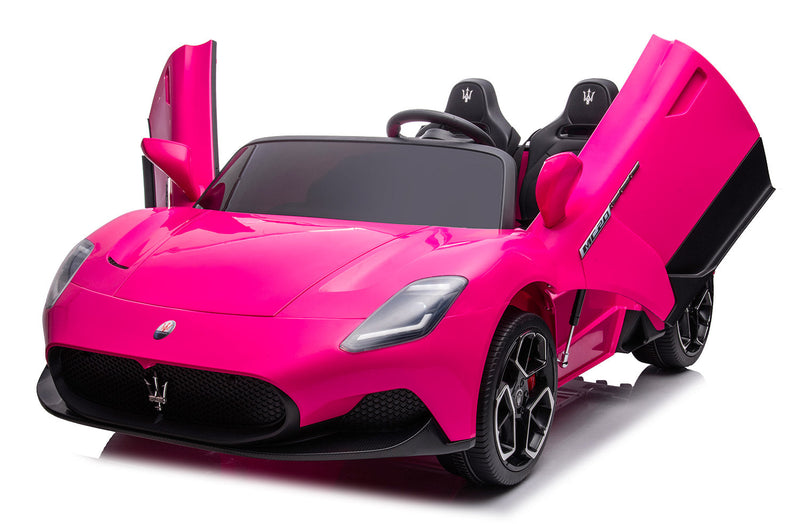 Macchina Elettrica per Bambini 12V con Licenza Maserati MC20 Rosa