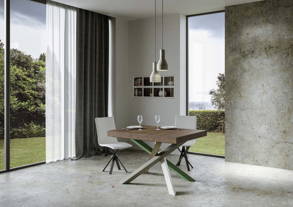 acquista Tavolo 130x90x77 cm Volantis Fix Noce