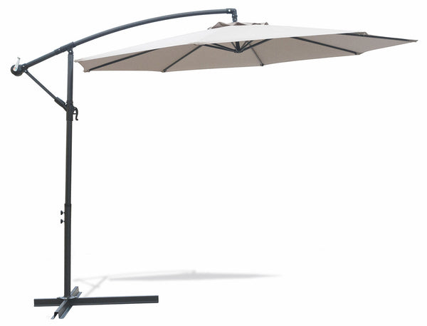 prezzo Parasol de jardin décentralisé en aluminium Ø3 mt Soriani Kios Lampara Tortora