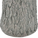 Base Supporto per Albero di Natale a Tronco 32x24x36 cm Universale con Ganci in Resina Chiaro      