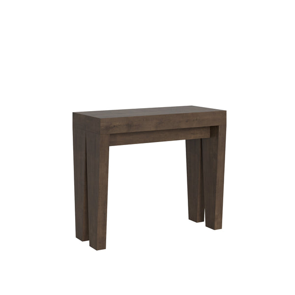 prezzo Consolle Allungabile 90-196x42x77 cm in Nobilitato Marrone