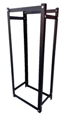 Portalegna per Camino da Interno o Esterno 40x25x99,5 cm in Acciaio King Nero