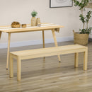 Panca 150x33x45 cm in Legno di Pino  Naturale