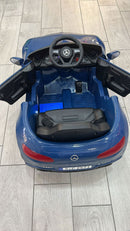 Macchina Elettrica per Bambini 12V con Licenza Mercedes CLS Small Nero