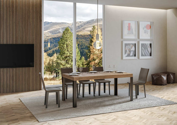 Tavolo 160x90x77 cm Tavolo Linea Fix Quercia Naturale sconto