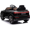 Macchina Elettrica per Bambini 12V Licenza Ufficiale Audi SQ8 E-Tron con Telecomando e Sedile Pelle Nero