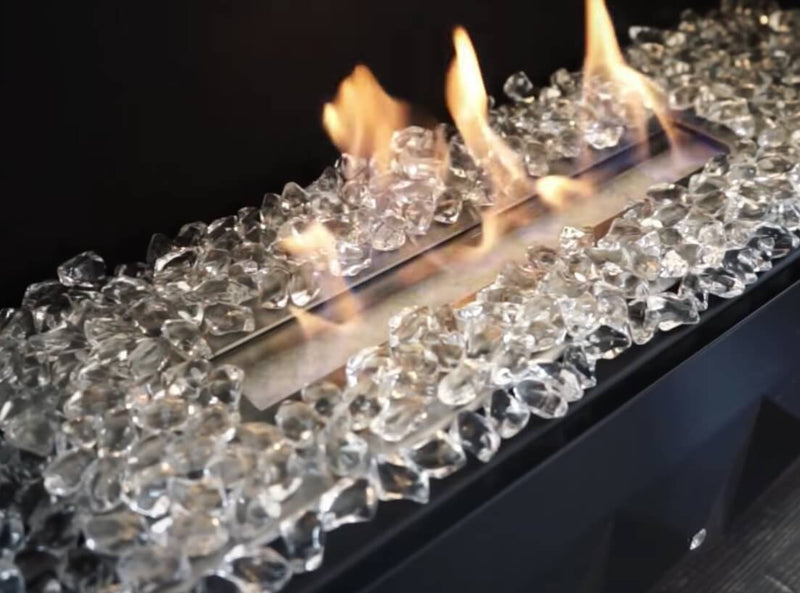 Pietre Decorative in Cristallo per Camini Bioetanolo Flig Fire Glass Trasparenti