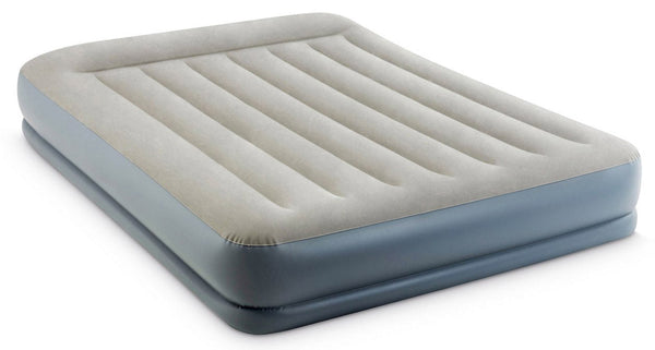 Matelas Gonflable Double 152x203x30 cm Floqué Camping Intex 64118 acquista