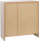 Mobile 2 Ante 1 Cassetto 77x80x34 cm Olmo Chiaro