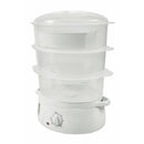 Vaporiera Elettrica 9 Litri 800W Kooper Saturnia Bianco