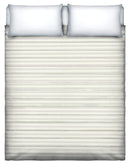 Trapuntino Matrimoniale in Raso di Poliestere 100gr Panna