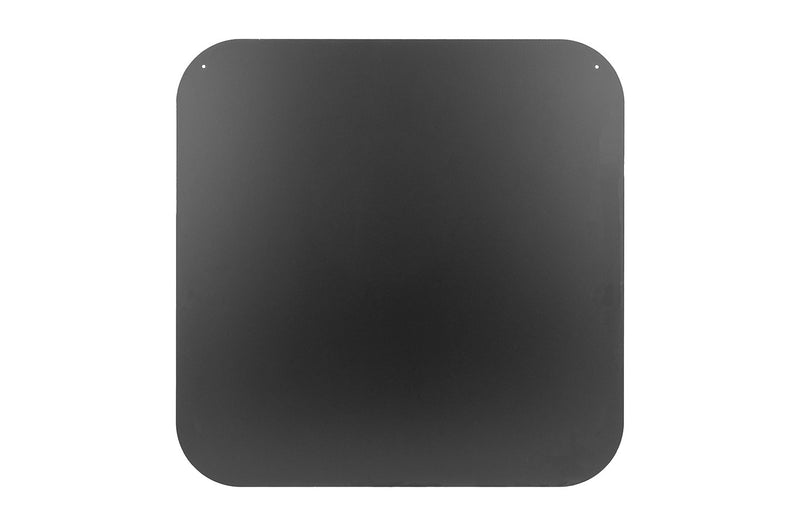 Piastra Salvapavimento Quadrata Protezione per Stufe e Camini in Ferro 69x69 cm