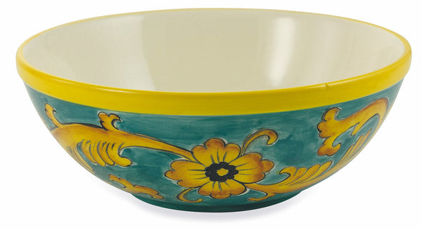 sconto Saladier Ø26,5x10 cm en Dolomite VdE Tivoli 1996 Sicilia Gialla