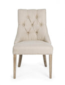 Set 2 Sedie 51x61x90h cm Cally Naturale 