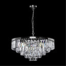 Lampada pendente Neoclassic in Metallo e Vetro Revero Cromo