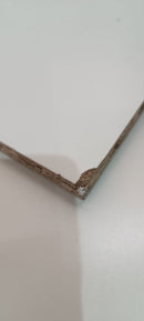 Mobiletto 2 Ante 90x41x85 cm in MDF Bianco Seconda Scelta