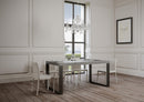 Tavolo Allungabile 180-284x90x77 cm Tecno Premium Cemento