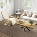 Tavolino Basso da Soggiorno Stile Industriale 110x60x45 cm Nero e color Legno 