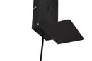 Applique da Interno a LED in Metallo Nero Opaco