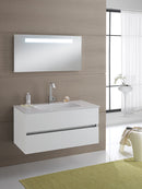 Mobile da Bagno sospeso Bali 10C Twist Bianco TFT