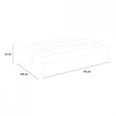 Divano Letto Clic Clac 80x176x92 cm in Tessuto Patchwork Patchwork 3