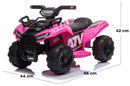 Mini Quad Elettrico per Bambini 6V Rosa